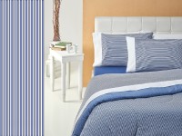 Cover Cannon Fieldcrest Azul Queen 240 x 245